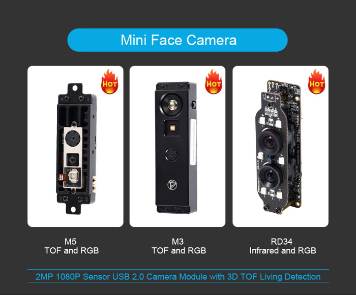 RD34 RGB 얼굴 인식 카메라 모듈